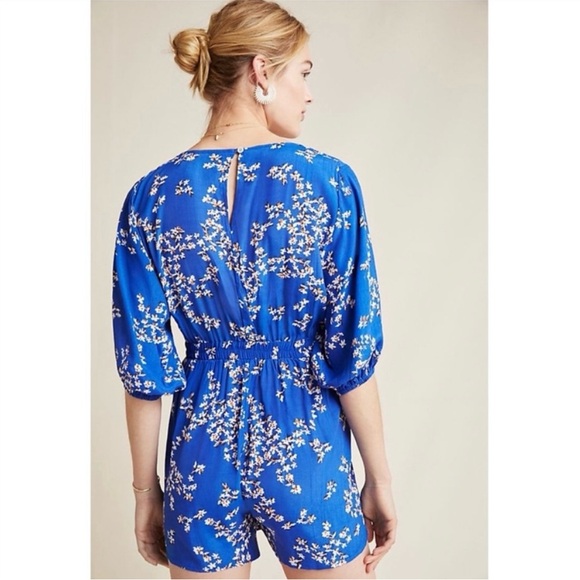 FAITHFULL THE BRAND x ANTHROPOLOGIE Sophie Romper in size 4 - Picture 3 of 11